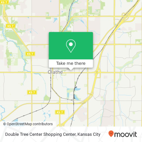 Double Tree Center Shopping Center map