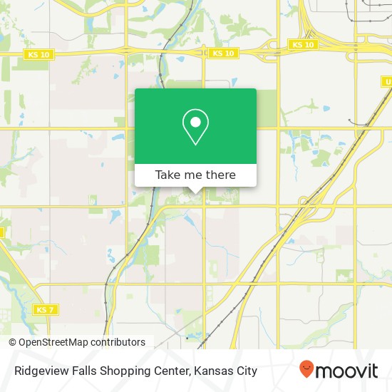 Ridgeview Falls Shopping Center map