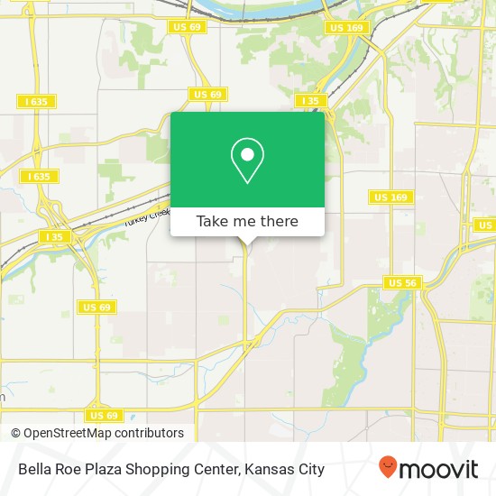 Mapa de Bella Roe Plaza Shopping Center