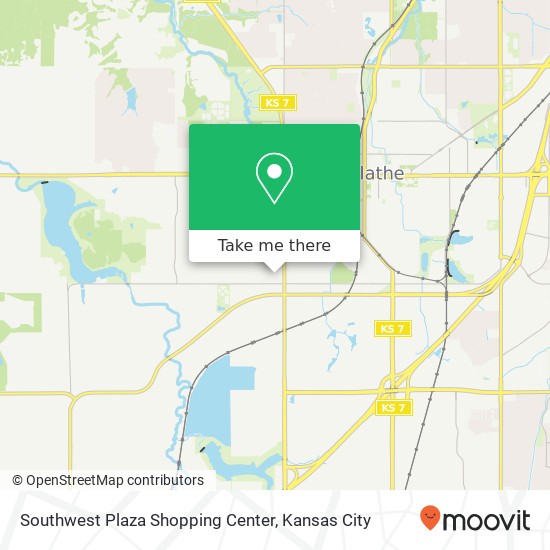 Southwest Plaza Shopping Center map