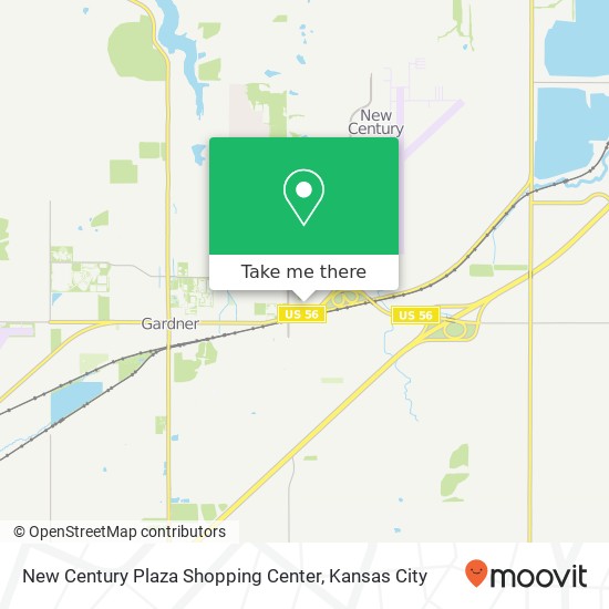 Mapa de New Century Plaza Shopping Center