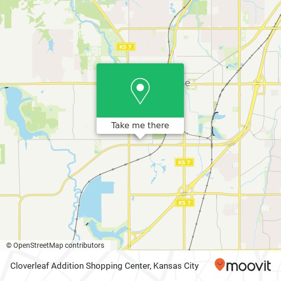 Cloverleaf Addition Shopping Center map