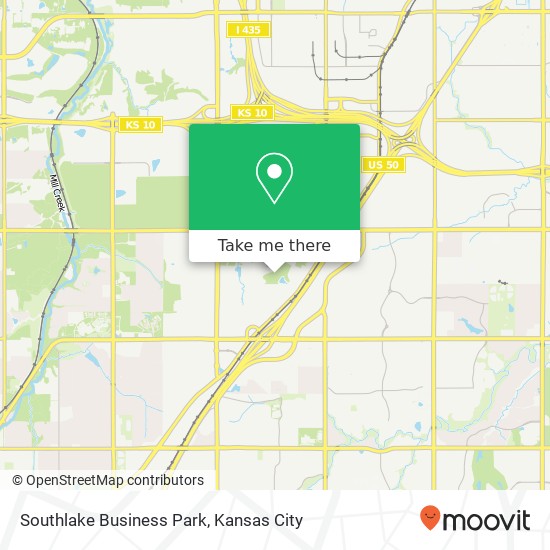 Mapa de Southlake Business Park