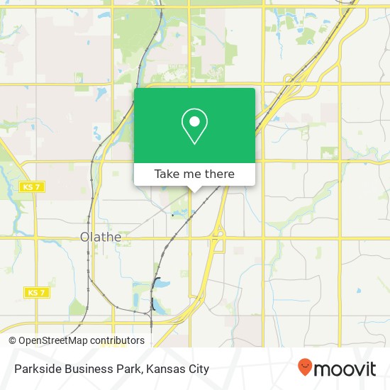 Parkside Business Park map