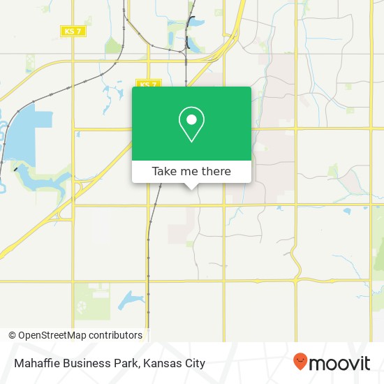 Mahaffie Business Park map