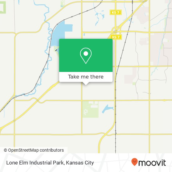 Mapa de Lone Elm Industrial Park