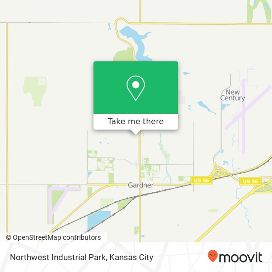 Northwest Industrial Park map