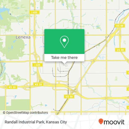 Randall Industrial Park map