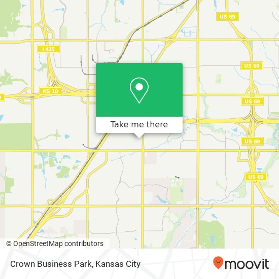 Crown Business Park map