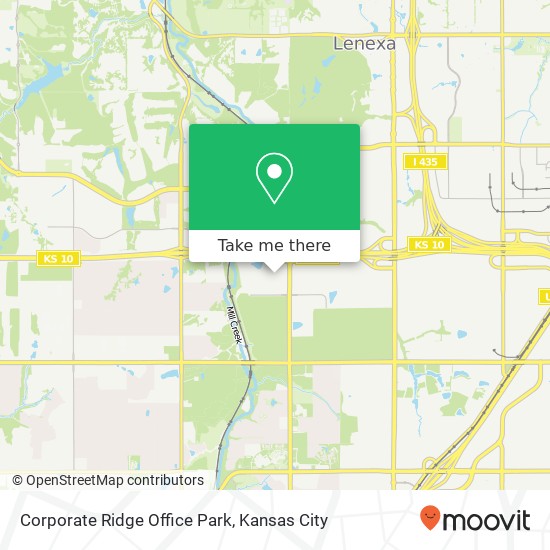 Corporate Ridge Office Park map