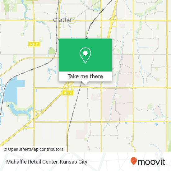 Mahaffie Retail Center map