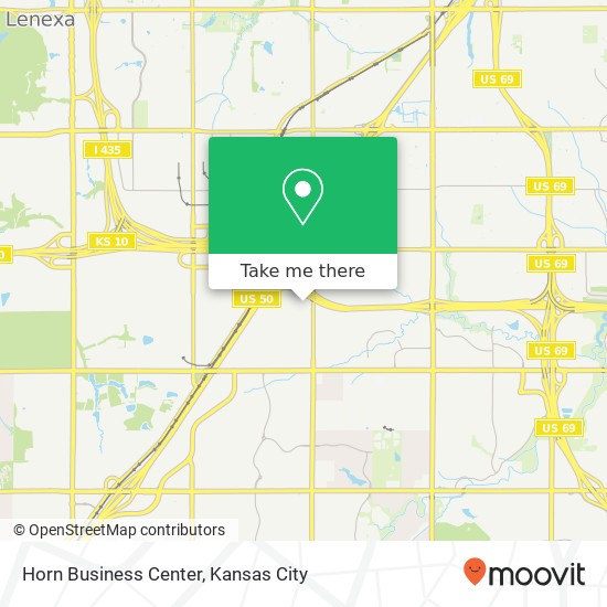 Horn Business Center map