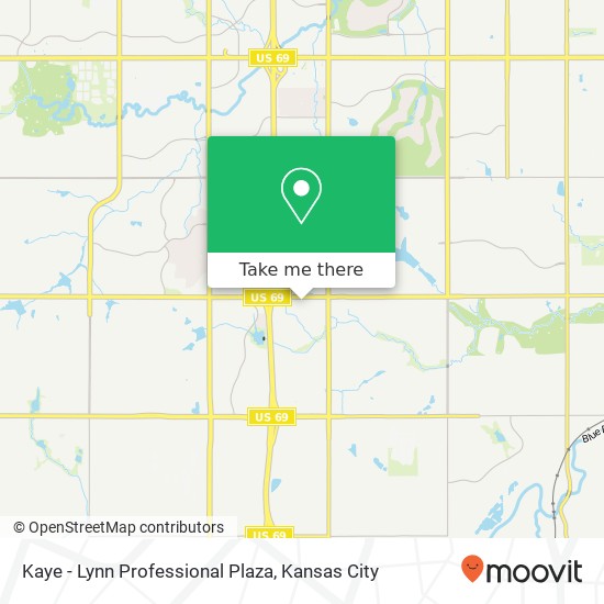 Mapa de Kaye - Lynn Professional Plaza