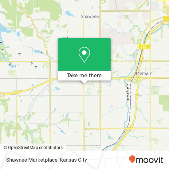 Mapa de Shawnee Marketplace