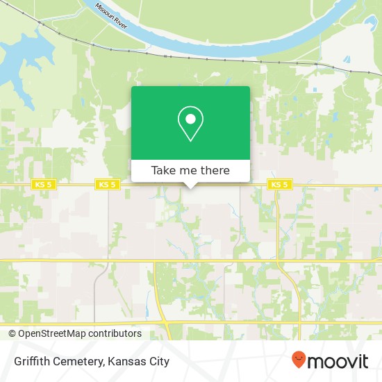 Griffith Cemetery map