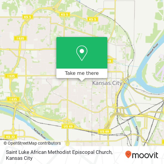 Saint Luke African Methodist Episcopal Church map