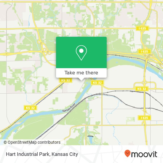 Mapa de Hart Industrial Park