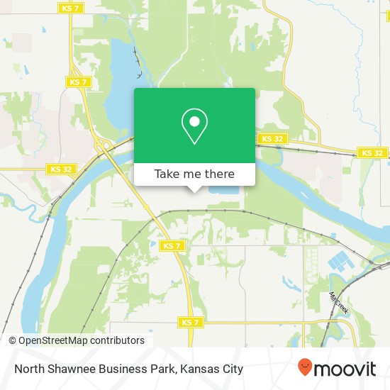 North Shawnee Business Park map