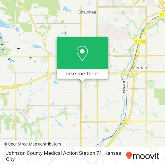 Johnson County Medical Action Station 71 map