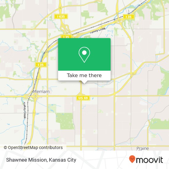 Shawnee Mission map