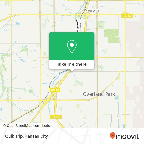 Quik Trip map