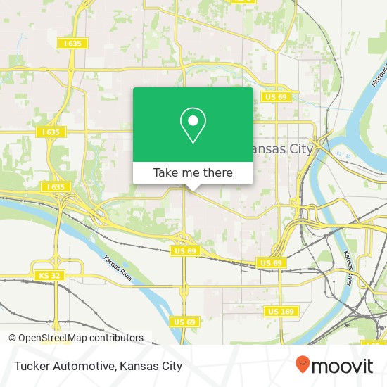 Tucker Automotive map