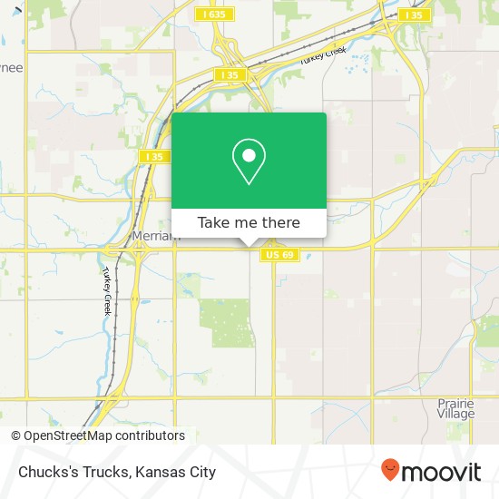 Chucks's Trucks map