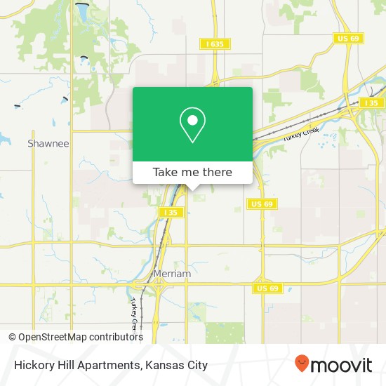 Hickory Hill Apartments map