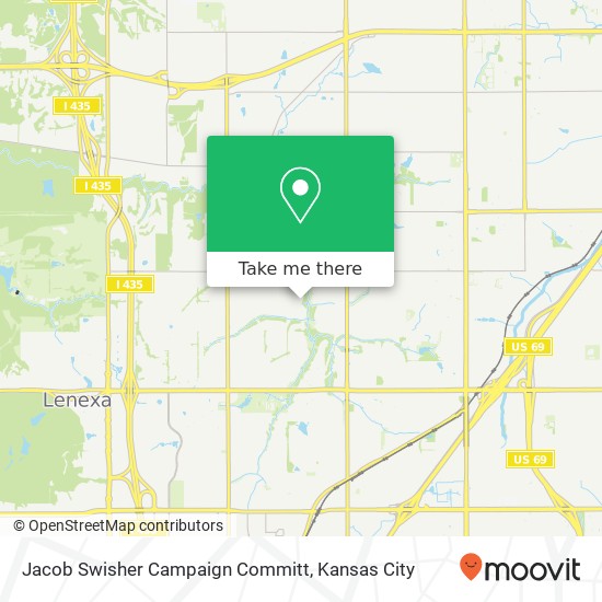 Jacob Swisher Campaign Committ map