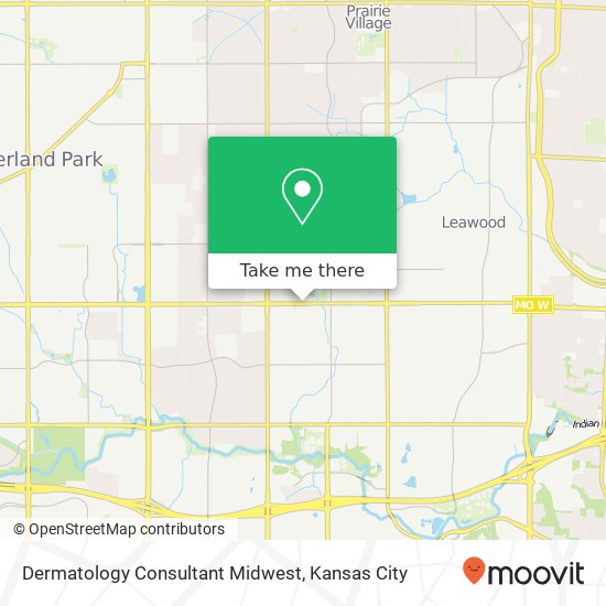 Mapa de Dermatology Consultant Midwest