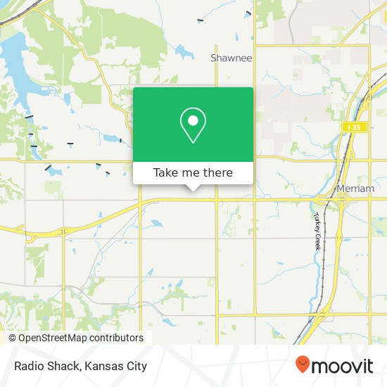 Radio Shack map