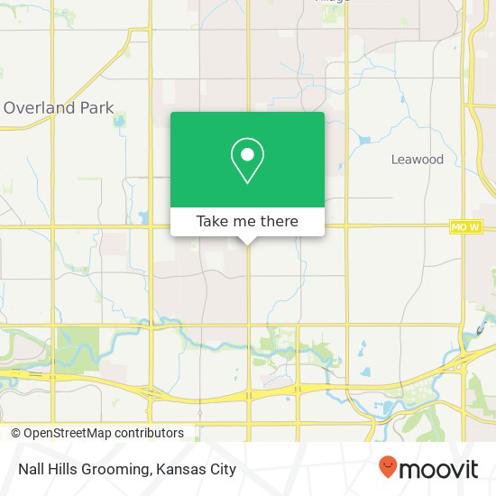 Nall Hills Grooming map