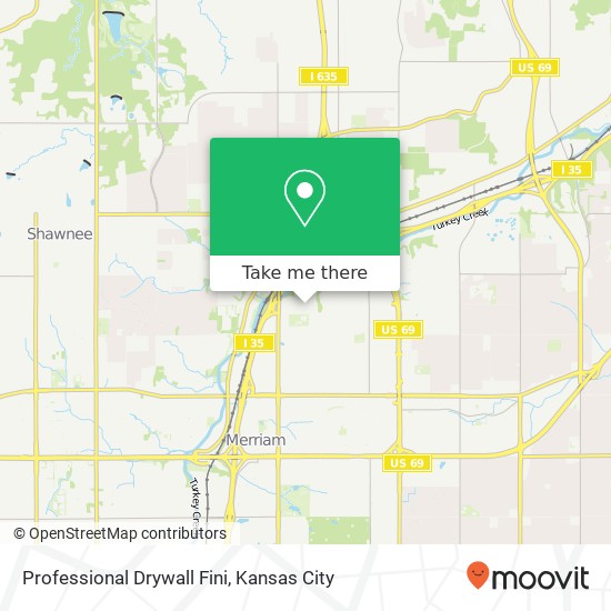 Mapa de Professional Drywall Fini