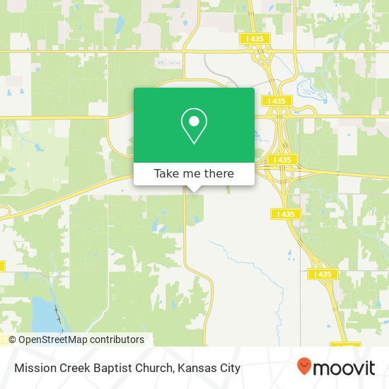 Mapa de Mission Creek Baptist Church