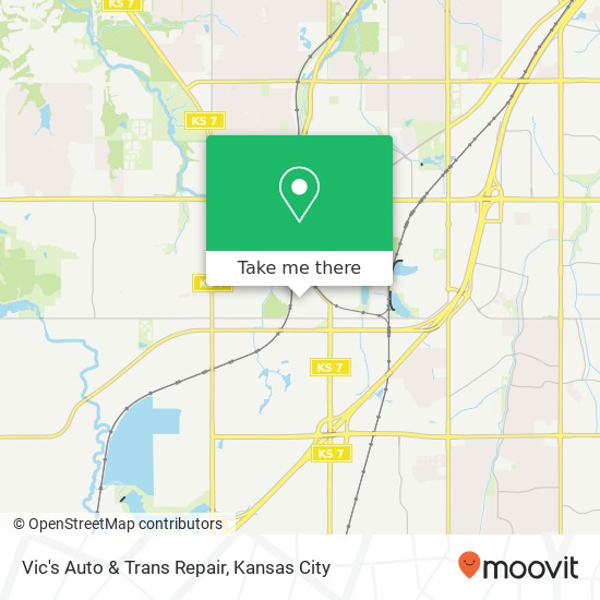 Vic's Auto & Trans Repair map