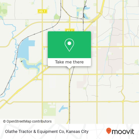 Olathe Tractor & Equipment Co map