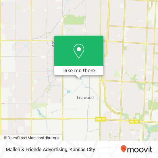 Mallen & Friends Advertising map