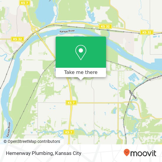 Mapa de Hemenway Plumbing