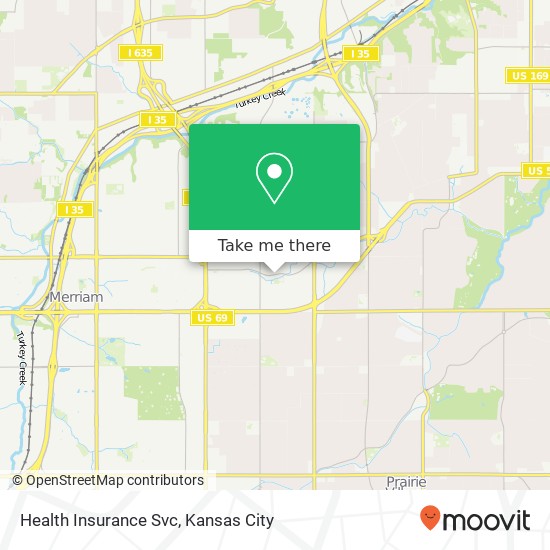 Health Insurance Svc map