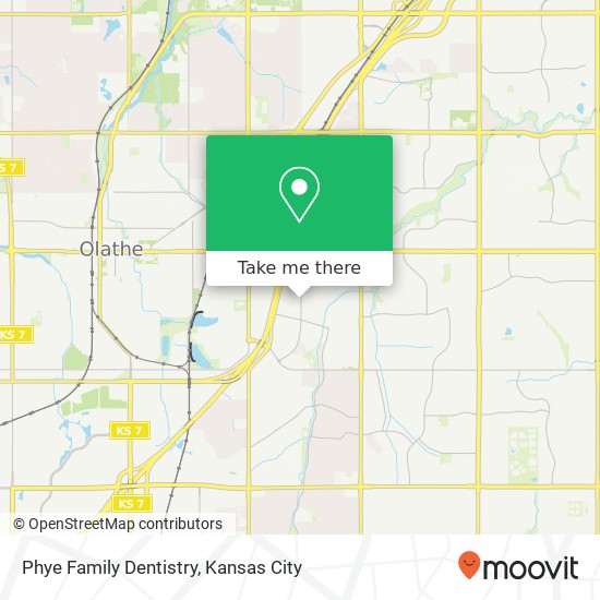 Phye Family Dentistry map