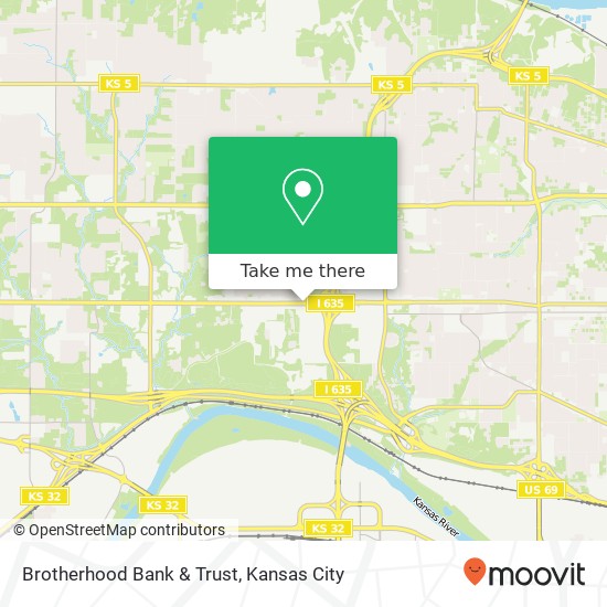 Brotherhood Bank & Trust map
