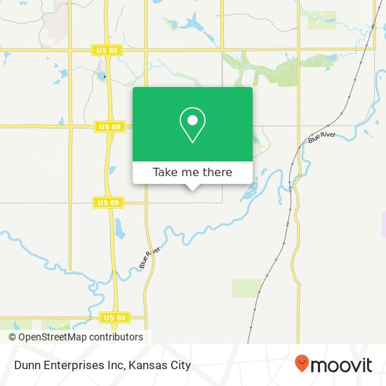 Dunn Enterprises Inc map