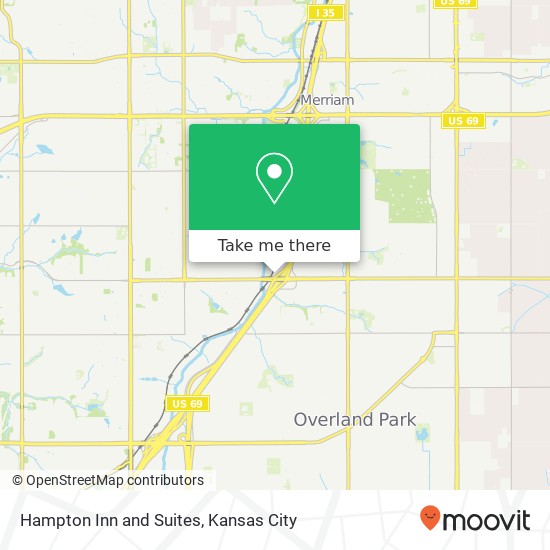 Hampton Inn and Suites map