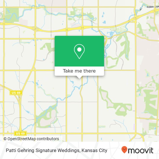 Mapa de Patti Gehring Signature Weddings