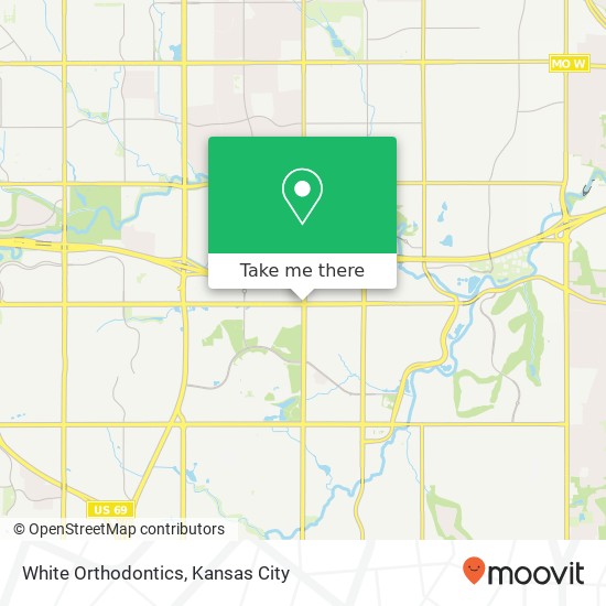 White Orthodontics map