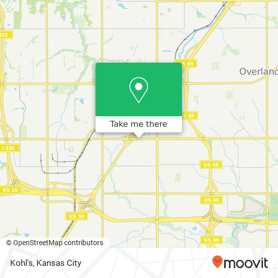 Kohl's map