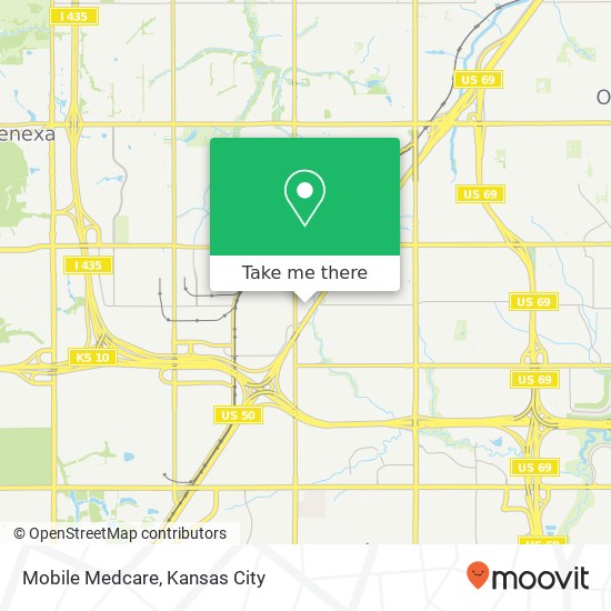Mapa de Mobile Medcare