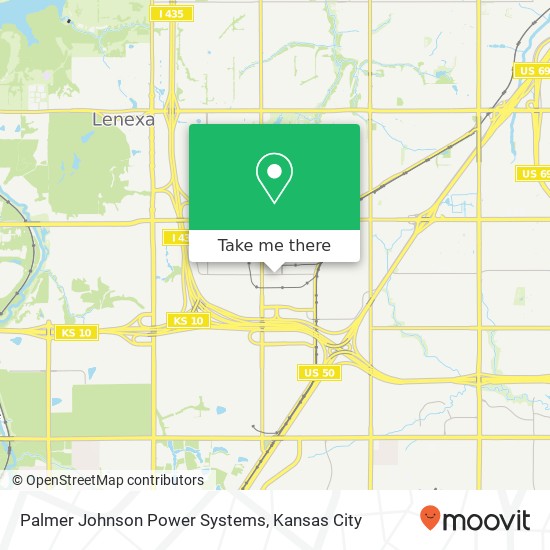Palmer Johnson Power Systems map