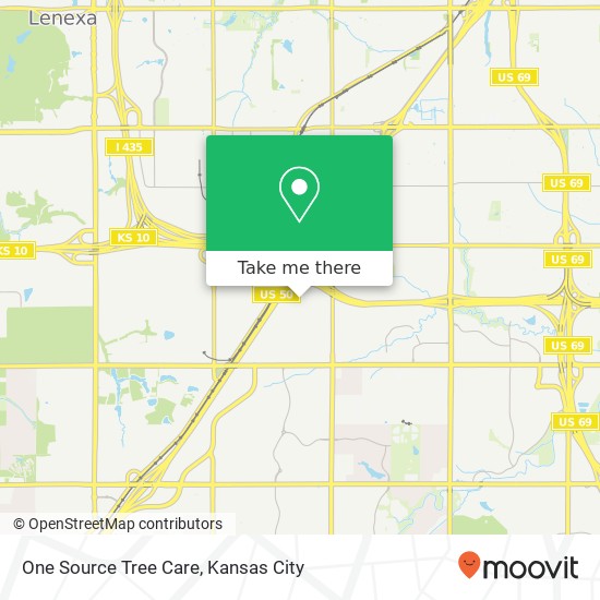 One Source Tree Care map