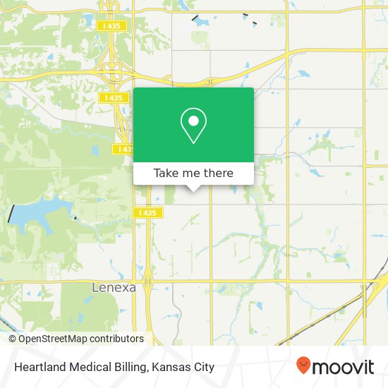 Heartland Medical Billing map